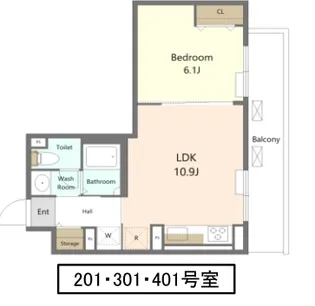 ESーGRANDE大森【2階】の間取り