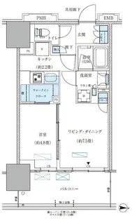 パークアクシス西大島コンフォートスクエア【11階】の間取り