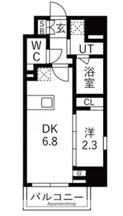 GRAN PASEO蒲田Ⅲ【6階】の間取り