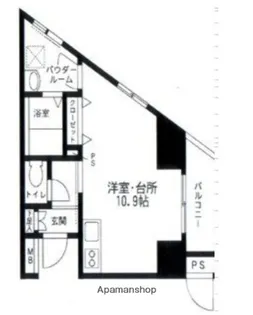 スカイプラザⅡ【2階】の間取り