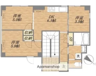 佐藤ビル【101号室】の間取り