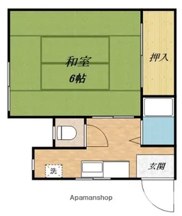 クリーンハイツ【202号室】の間取り
