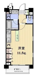 プロスペクト大森海岸【7階】の間取り