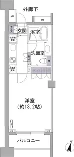 アビティ目黒【2階】の間取り