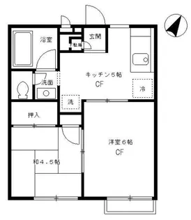 サニーヒル・ヒバリI【2階】の間取り