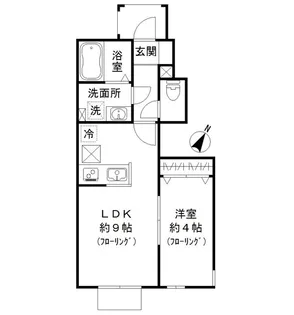 REGALO長者丸【1階】の間取り