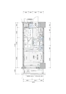 メインステージ大森北Ⅱ【1階】の間取り
