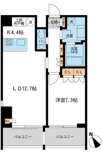アーデン五反田【10階】の間取り