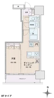 エスティメゾン錦糸町Ⅱ【11階】の間取り