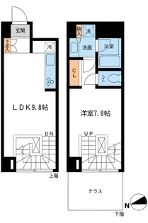 レジデンス雪谷大塚【1階】の間取り