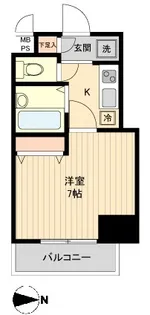 HF亀戸レジデンス【11階】の間取り