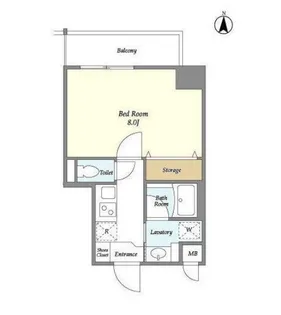 SUNRISE OMORI【5階】の間取り