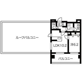 エルフォルテ羽田ライゼ【6階】の間取り