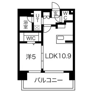 エルフォルテ東京EAST【9階】の間取り
