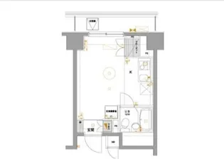 TERRAZZA EST【11階】の間取り