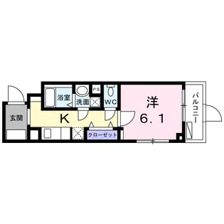 ヴィチーノ アル ポンテ品川【1階】の間取り