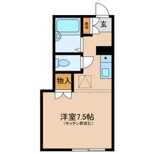 アゼリア石川台【1階】の間取り