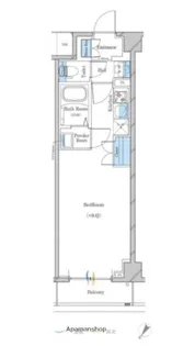 ガリシア下丸子リバーサイド【1階】の間取り