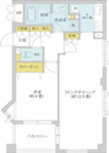 AZ小石川【4階】の間取り