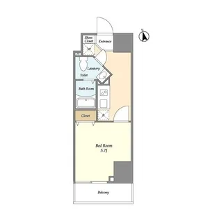 グランカーサ大森海岸【9階】の間取り
