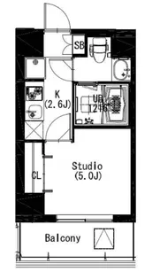 エスティメゾン戸越【1階】の間取り