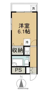 パールハイツ【2階】の間取り