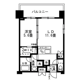 レジディア錦糸町【13階】の間取り