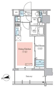 アーバネックス小石川春日【10階】の間取り