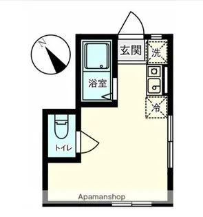 フォレスタ西小山【1階】の間取り