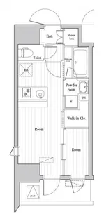 アークマーク大森町アジールコート【5階】の間取り