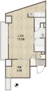 ラ・ブークル【3階】の間取り