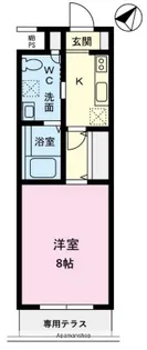 TFレジデンス鵜の木【1階】の間取り