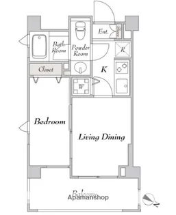 MYRIA RESIDENCE SENZOKU【2階】の間取り