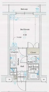 グラントゥルース目黒花房山【2階】の間取り