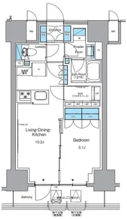 プライムアーバン浅草テラス【6階】の間取り