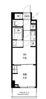アーバンパーク東六郷Ⅱ【102号室】の間取り