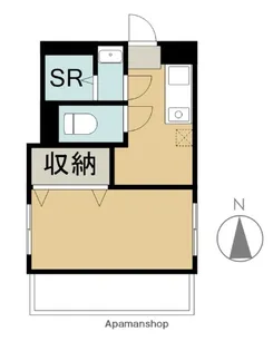 杉田ハイツ西大井【3階】の間取り