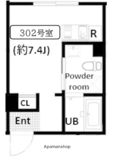 LUNA CRESCENTE KAWASAKI【3階】の間取り