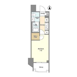 ウェルスクエア西蒲田【3階】の間取り