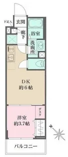 WHARF西馬込【4階】の間取り