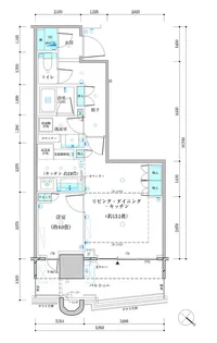 パークタワー勝どき ミッド棟【9階】の間取り