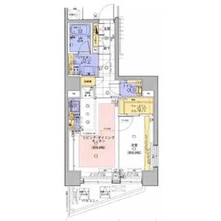 パークヴィスタ日本橋浜町【8階】の間取り