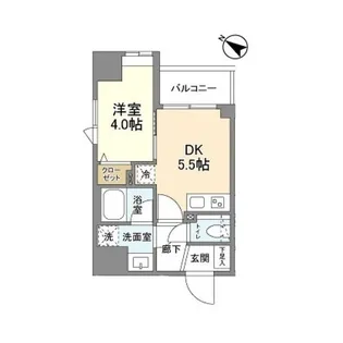 リビオメゾン日本橋久松町【12階】の間取り