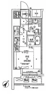 スパシエウインド横浜【5階】の間取り