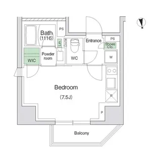スタイリオ川崎【11階】の間取り