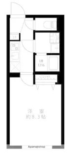 LEGALAND大井町ANNEX【1階】の間取り