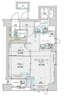 1SLDKの間取り画像