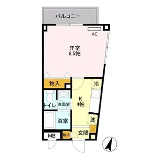 キャナルパーク【1階】の間取り