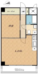 グランドメゾン麹町【603号室】の間取り