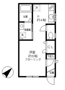 ワイレア【1階】の間取り